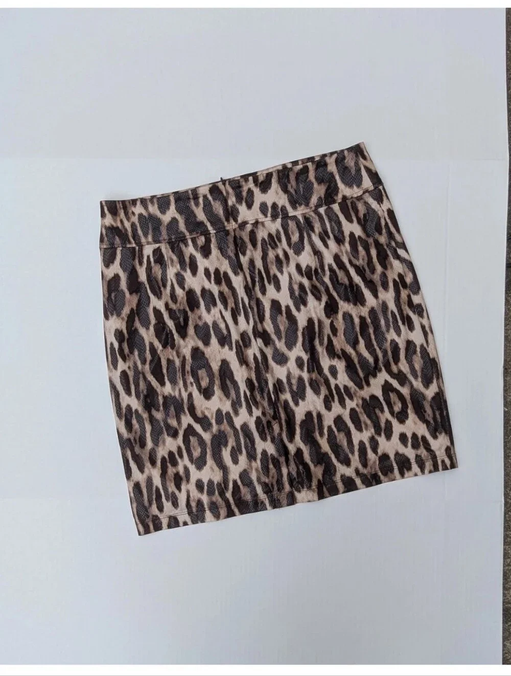 Chico's Animal Print Straight Skirt Size Chico's 2 US 12 Large
